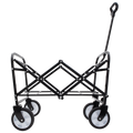 Minimeetall Strapcollapsible Foldable Wagon Cart With Strapping System Beach Wagonutility Cartutility Wagon Grocery Cart For Camping Shopping Sports Gardeing Fishing Supports 225Lbs Purple Purple