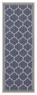Sunshine Gc Har2004 Blue 2 Ft. 7 In. X 7 Ft. 3 In. Indoor Outdoor Area Rug Blue Polyester Polypropylene
