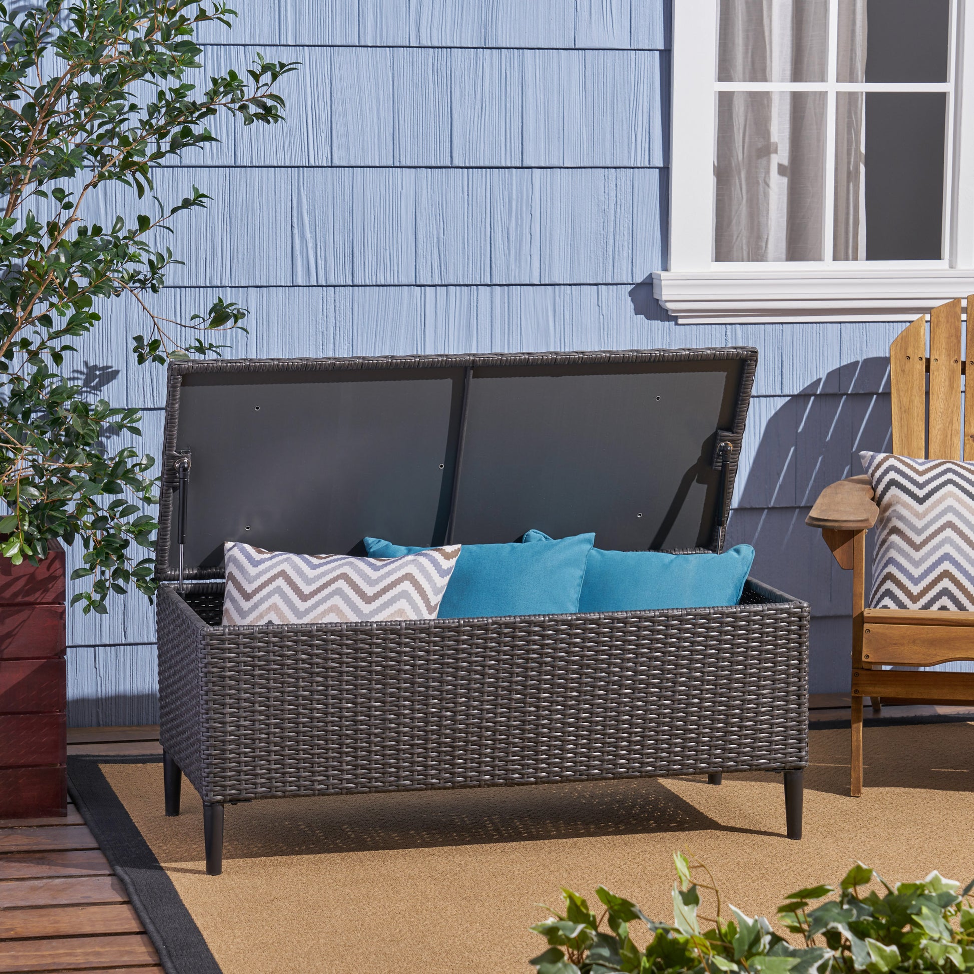 Rupert Storage Grey Rattan