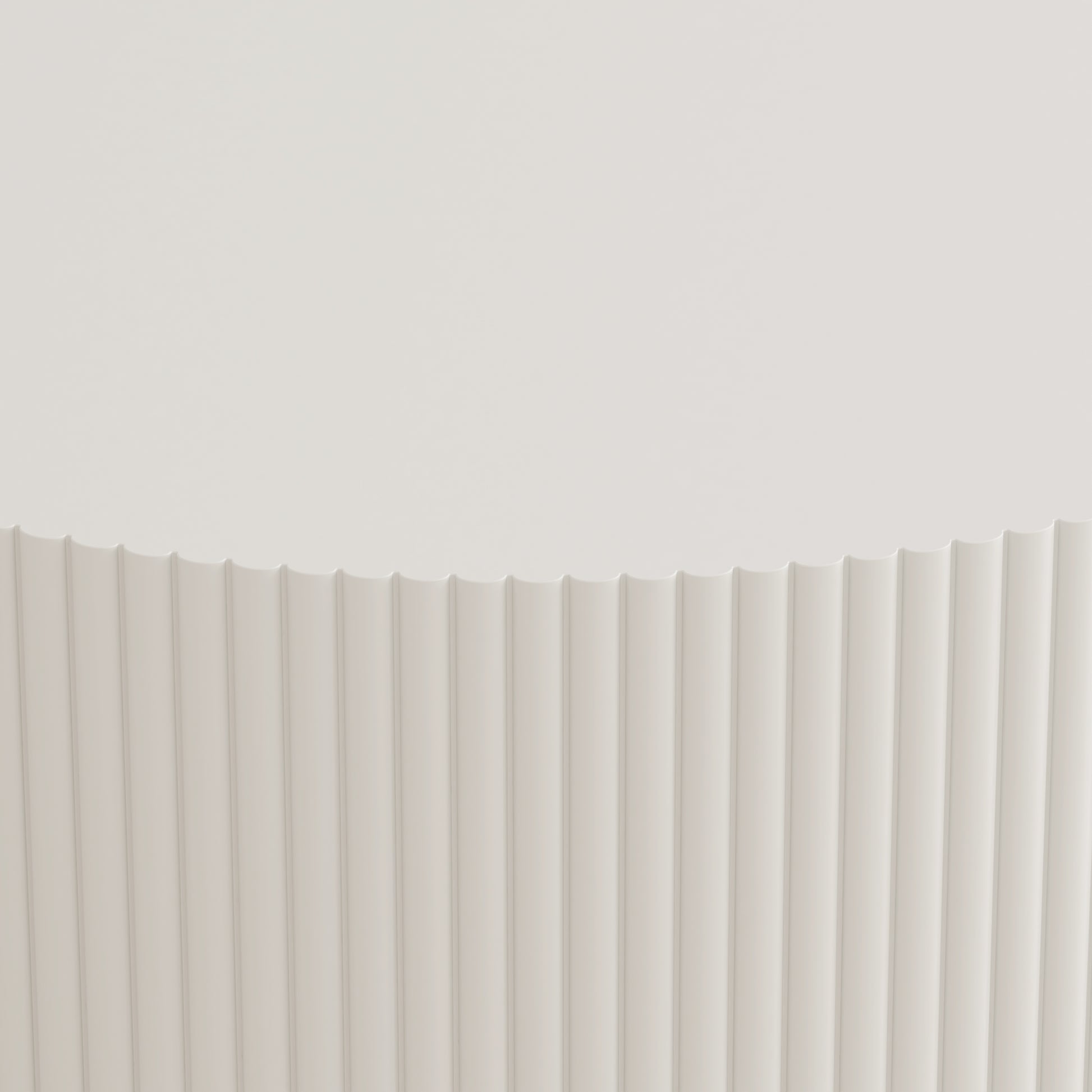 31.5'' Round Coffee Table,Modern Center Table With Storage,Vertical Stripe Design Coffee Table For Living Room,Bedroom White White Mdf