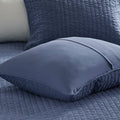 3 Piece Quilt Set Navy King Cal King King Navy Polyester