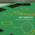 Soozier Poker Table Foldable 47