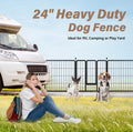 Dog Playpen Indoor Outdoor, 24