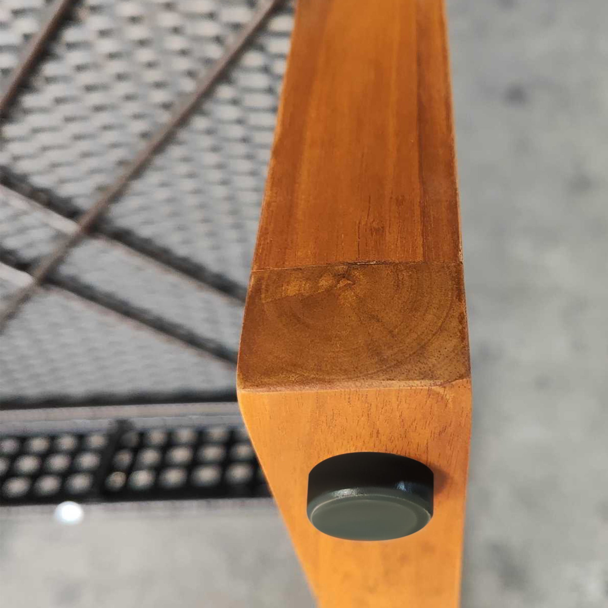 Outsunny 3 Pieces Patio Bistro Set Wooden With Cushions, Pe Wicker Patio Furniture Outdoor For Porch, Backyard, Garden, Brown Brown Rattan Metal