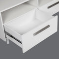 Tv Stand Modern White Media Console Entertainment Center With Storage Fits 75