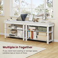 Bamboo Shoe Bench, 3 Tier Shoe Rack, Entryway Bench With Cushion And Adjustable Shelves, Shoe Rack For Entryway, Hallway, Mudroom And Living Room, White White Bamboo