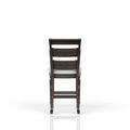 Counter Stool Chocalate Mahogany Solid Wood Mdf