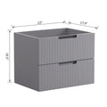 Hk2301 24 Gy Cabinet Grey Mdf
