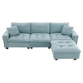 6006C Package Light Blue Suede 1 Seat