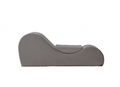 Solace Chaise Lounge Chair Relaxation, Ergonomic Design With Soft Yet Firm High Density Foam Core, Removable Machine Washable Cover, Grey Grey Polyurethane
