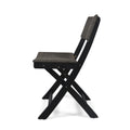 Hillside Bistro Chair,Set Of 2 Grey Brown Wood