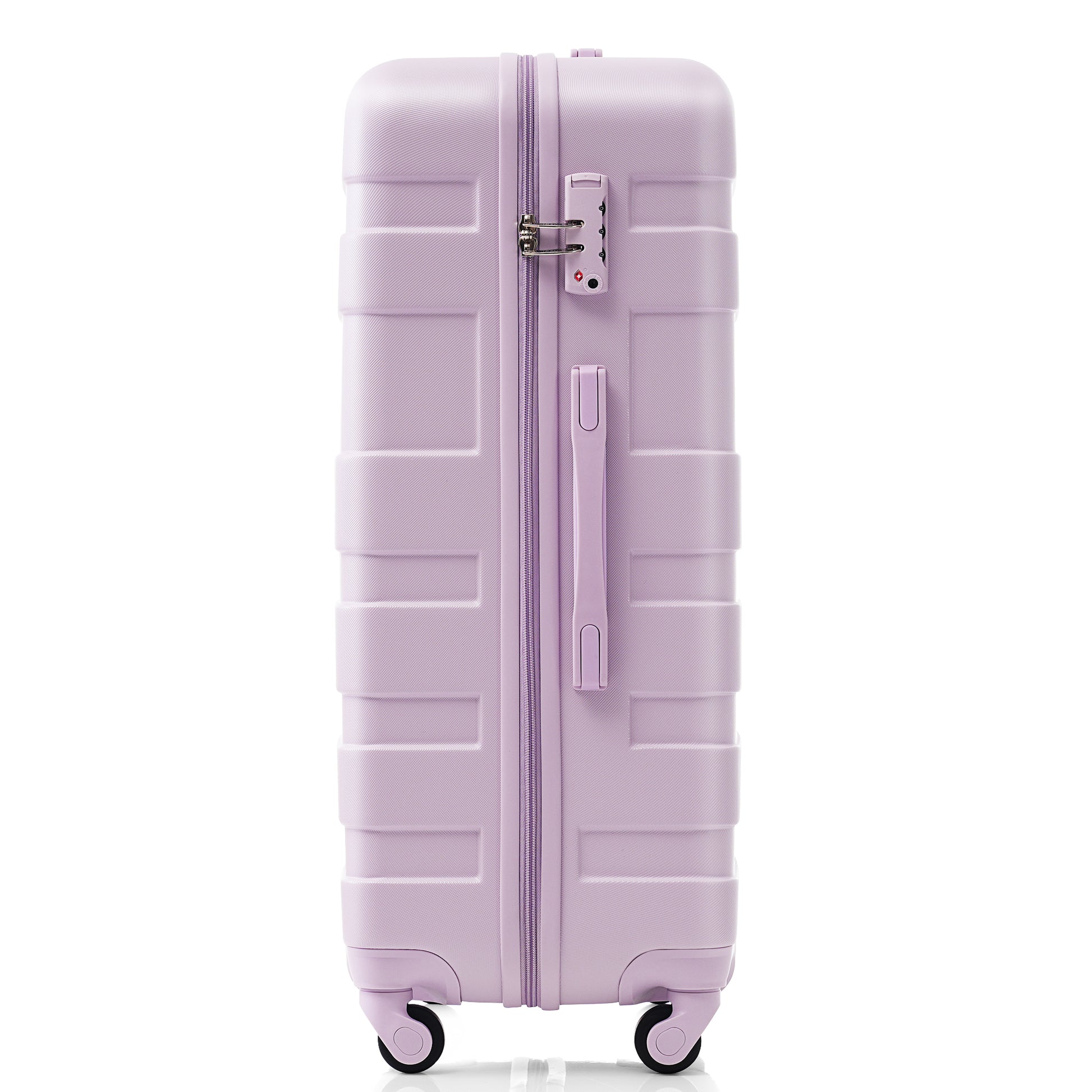Luggage Sets Model Abs Hardshell 3Pcs Clearance Luggage Hardside Lightweight Durable Suitcase Sets Spinner Wheels Suitcase With Tsa Lock 20''24''28'' Purple Purple Abs