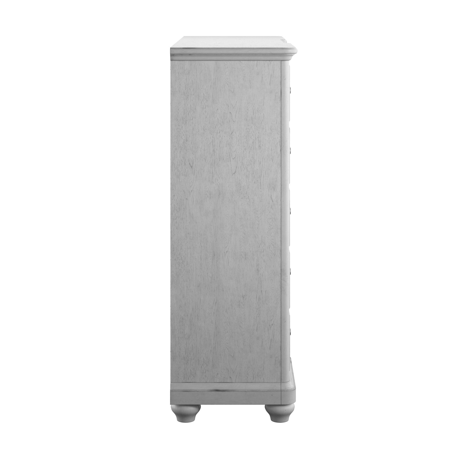 Mariano Gray 12 Drawer Master Chest With Cabinet Gray Solid Wood