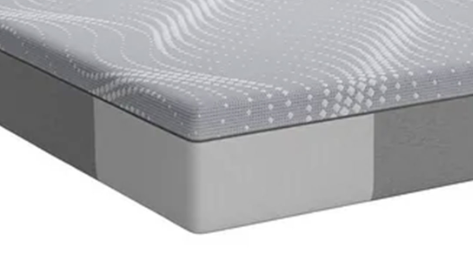 S Brand Posturepedic Memory Foam Paterson 12 Inch Medium Mattress King Grey Foam King