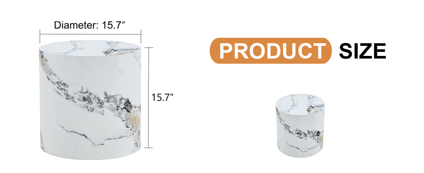 The Cylindrical Table With Its Patterned Design Can Be Easily Integrated Into A Variety Of Interior Styles, From Coffee Tables To Small Dining Tables, Workbenches Or Makeshift Writing Desks. White Mdf