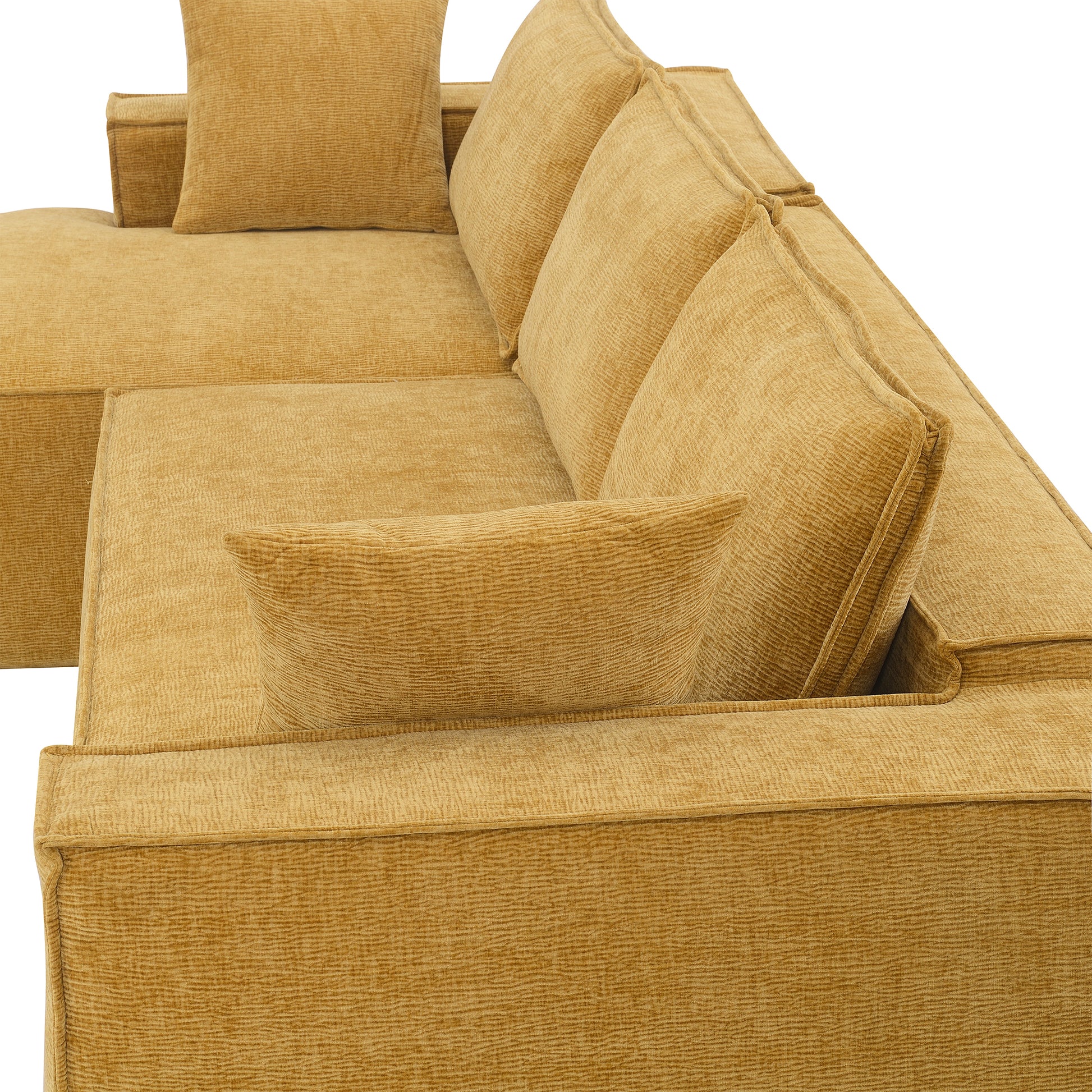 9587F Package Yellow Chenille 1 Seat