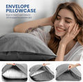 Queen Size 4 Piece Sheet, Lightweight Super Soft Easy Care Microfiber Comfycooling Bedding Sheets With Deep Pocket, Shrinkage And Fade Resistant, Hotel Luxury, Grey Grey Microfiber
