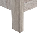 Toolless Assembly Nightstand Oak Mdf