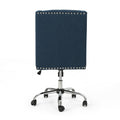 Office Chair Navy Blue Fabric