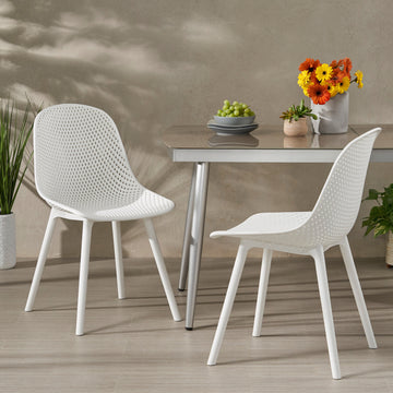 Posey Chair White Polypropylene