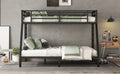 Metal Twin Xl Over Queen Bunk Bed For Teens And Adults,Space Saving Noise Reduced No Box Spring Needed Expect Arrive Date 2024 7 17 Twin Xl Black Metal