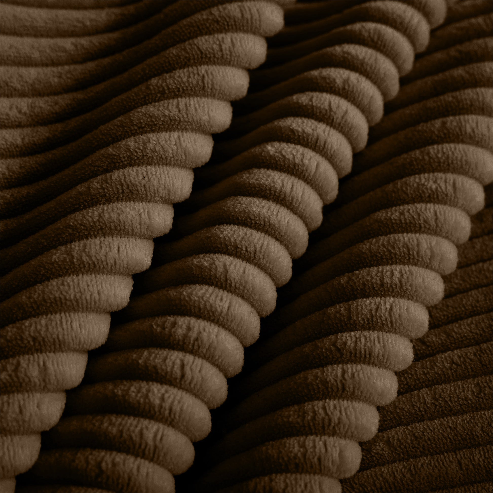 Corduroy Two Seater Sofa With 2 Storage Footrest, 2 Seater Sectional Deep Seat Sofa,Comfy Couches For Living Room ,Brown Sofa Brown Corduroy 2 Seat