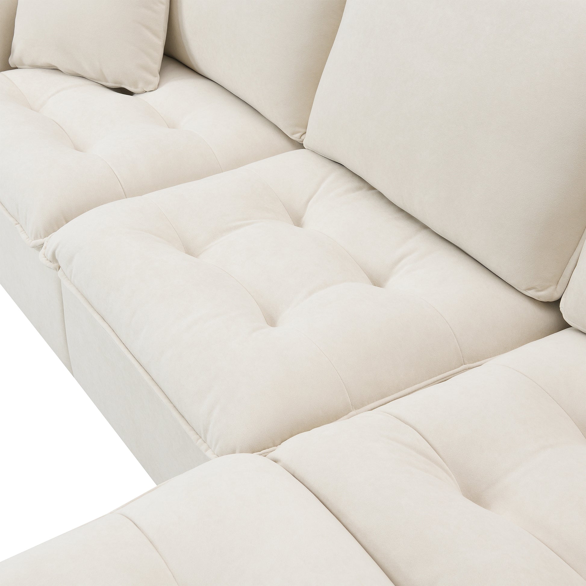 6006A Package Beige Suede 1 Seat
