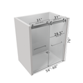56 To 60 In. W X 76 In. H Double Sliding Frameless Soft Close Shower Door With Premium 3 8 Inch 10Mm Thick Tampered Glass And Easy Cleaning Coating In Brushed Nickel 23D02 60Bn Brushed Nickel