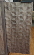 Modern Style Buffet Cabinet,Sideboard Buffet Cabinet With Storage,Storage Cabinet With 4 Diamond Shaped Relief Doors For Living Room,Dining Room,Entryway,Hallway,Kitchen,Grey Gray Gray Dining Room