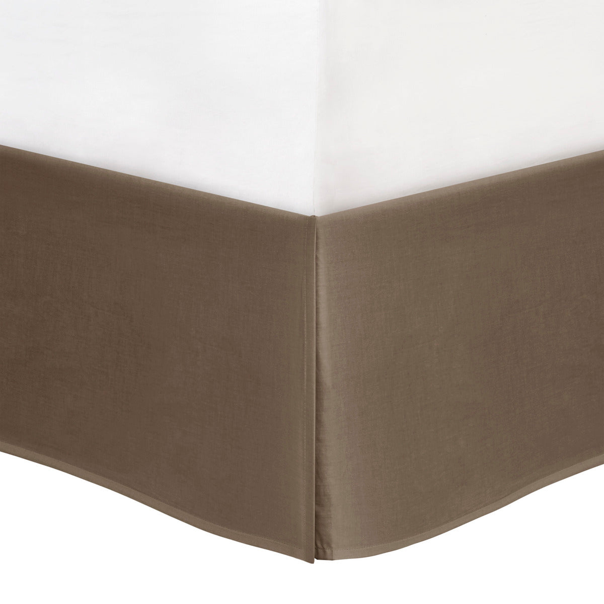 7 Piece Faux Suede Comforter Set Brown Cal King California King Brown Polyester
