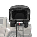 Ilander Lite Cruiser Roof Top Tent 140Cm, Entry Level Overland Aluminium Fold Out Style Car Roof Tent For Sedan Van Suv Truck Camping Waterproof,Windproof ,Sturdy Black Fabric Metal