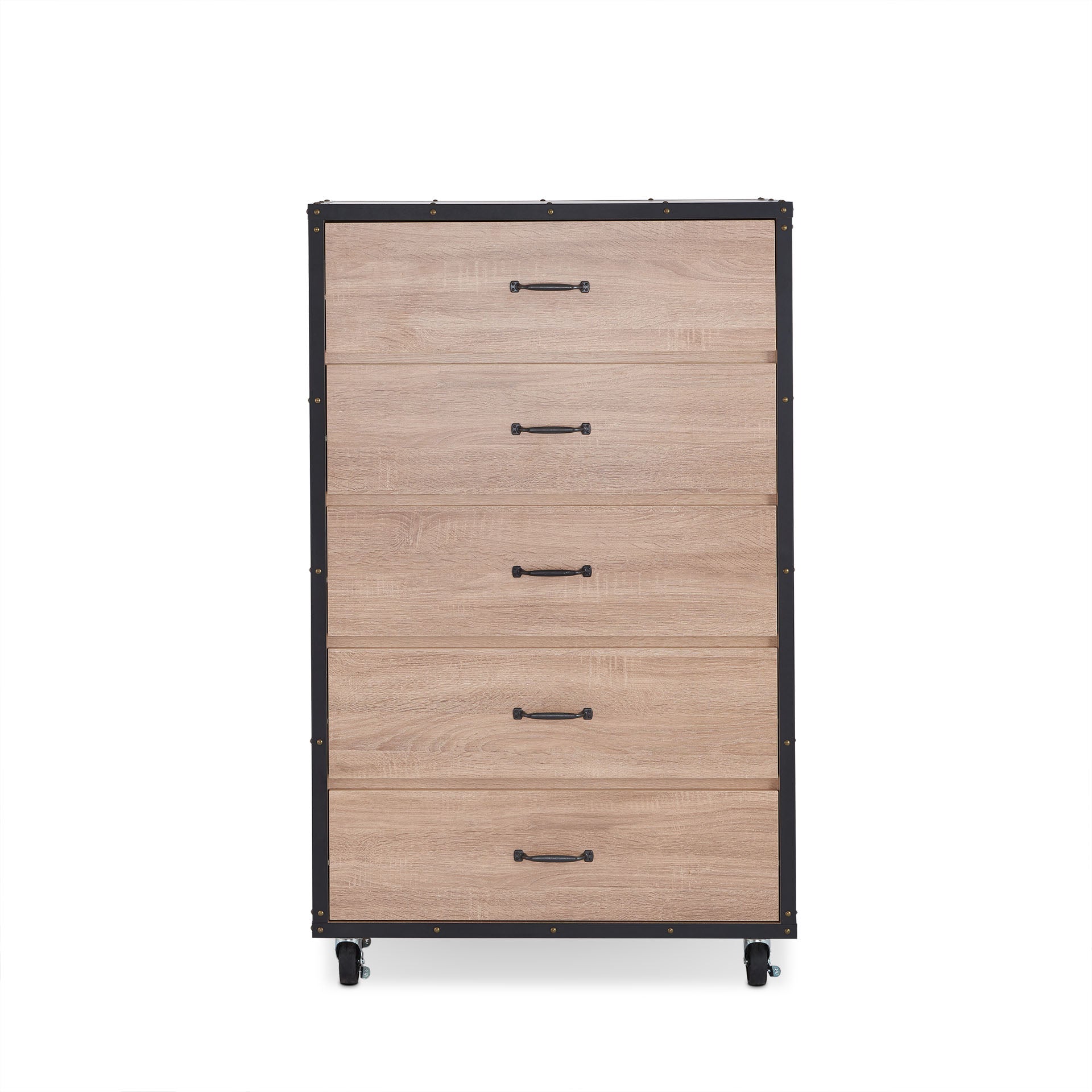 Bemis Weathered Light Oak Finish Chest Light Oak Mdf,Synthetic Wood