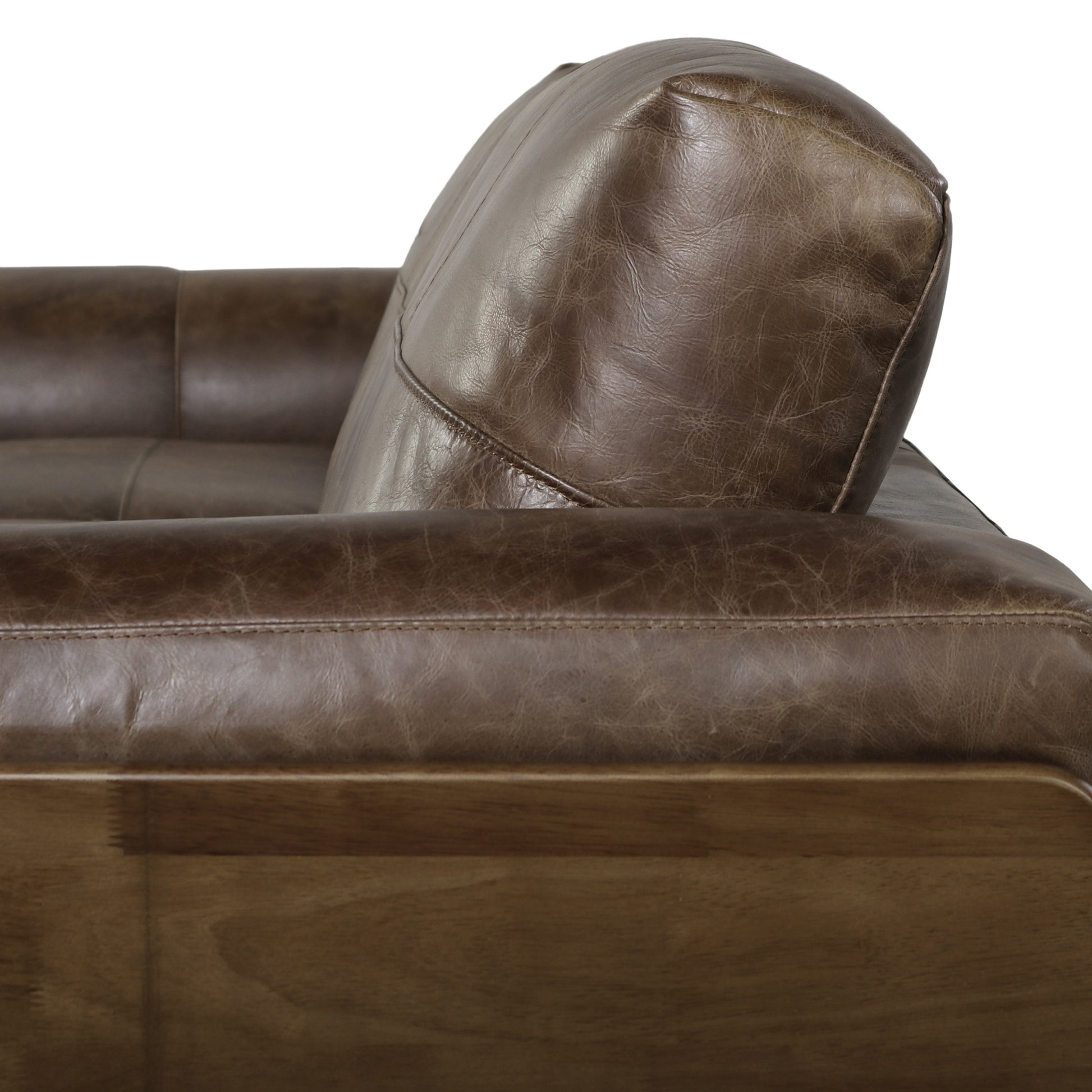 Club Chair Espresso Rubber Wood