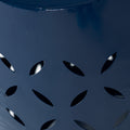 Lilac 12 Side Table Dark Blue Iron