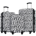 Hardshell Luggage Sets 3 Pcs Spinner Suitcase With Tsa Lock Lightweight 20