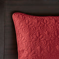 Reversible Bedspread Set Red Queen Red Cotton