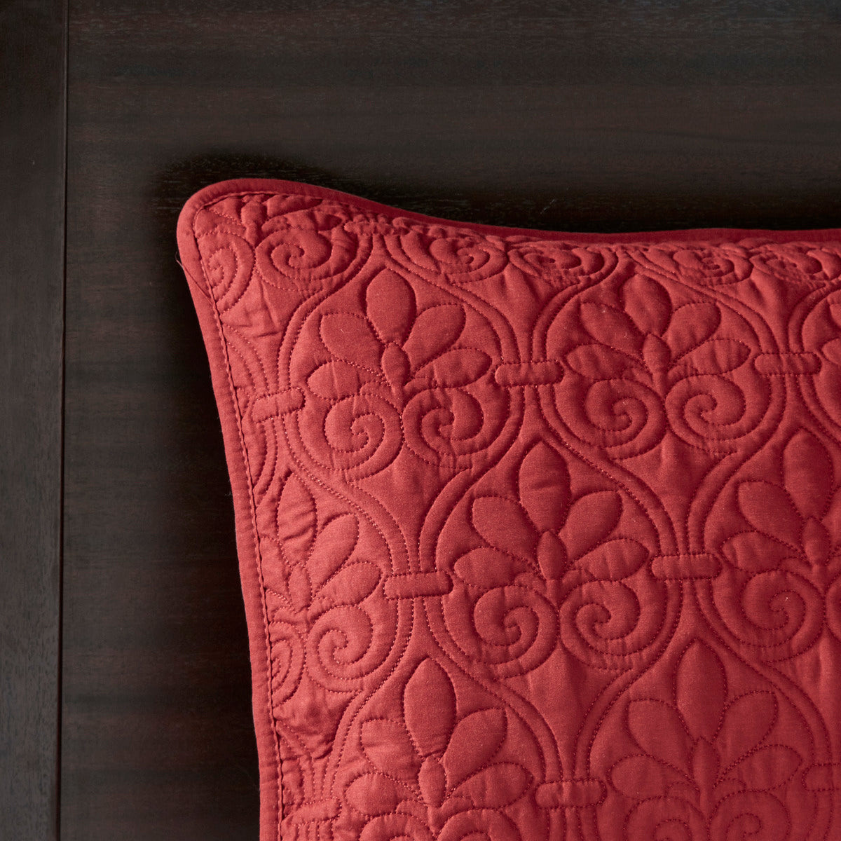 Reversible Bedspread Set Red Queen Red Cotton