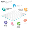 Down Alternative Blanket White King White Polyester