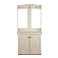 Hall Tree & Cabinet
