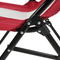 Steel Folding Chair Red Red Seats 2 Steel