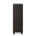 Eloy White & Espresso Finish Chest Espresso,White Mdf