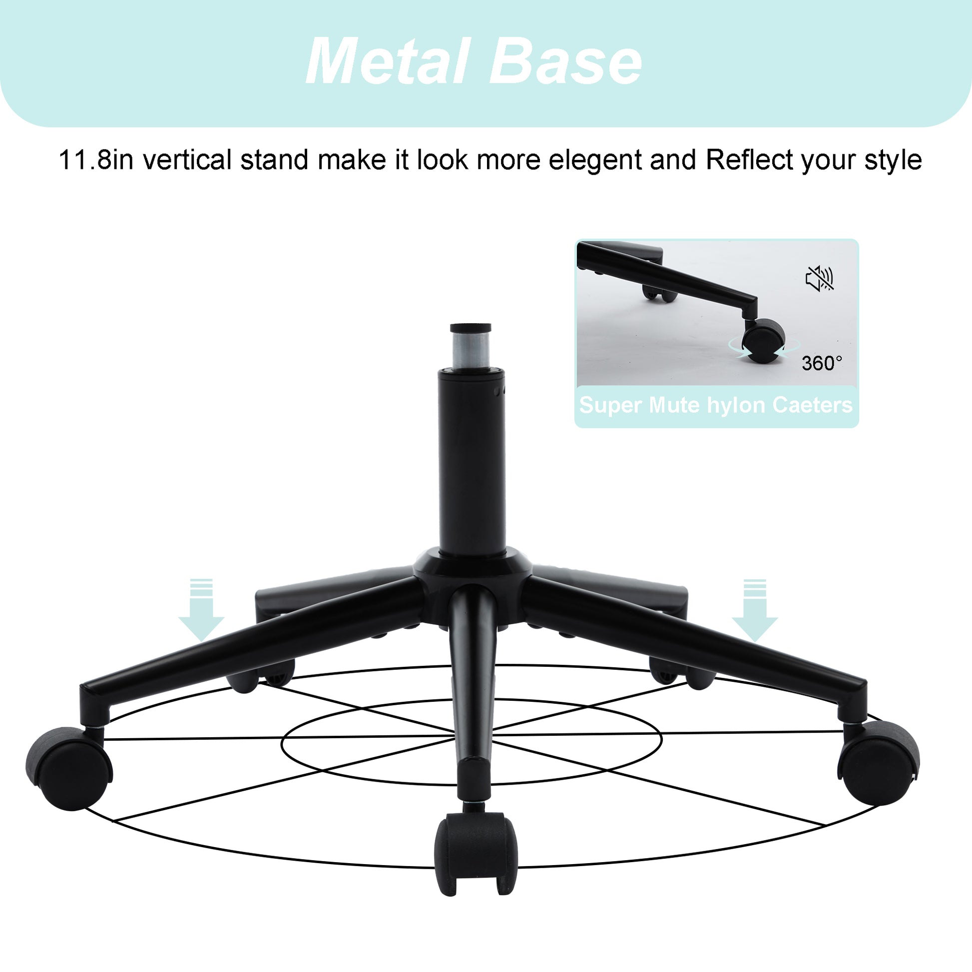 Elegent Velvet Office Chair With Wheels, Makeup Vanity Chair Height Adjustable For Teens Women Girls, Comfy Swivel Modern Leisure Armchair For Home Office, Bedroom, Study And Vanity. Green Green Primary Living Space Luxury,Modern Foam Iron