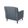 Greenmont Upholstered Armchair Dark Grey Fabric