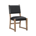 Atmore Side Chair Set Of 2 Black Black Wood