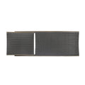 Banzai Chaise Lounge With Pull Out Tray Grey Acacia Wood