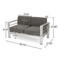 Cape Coral Kd Seat Khaki Aluminium