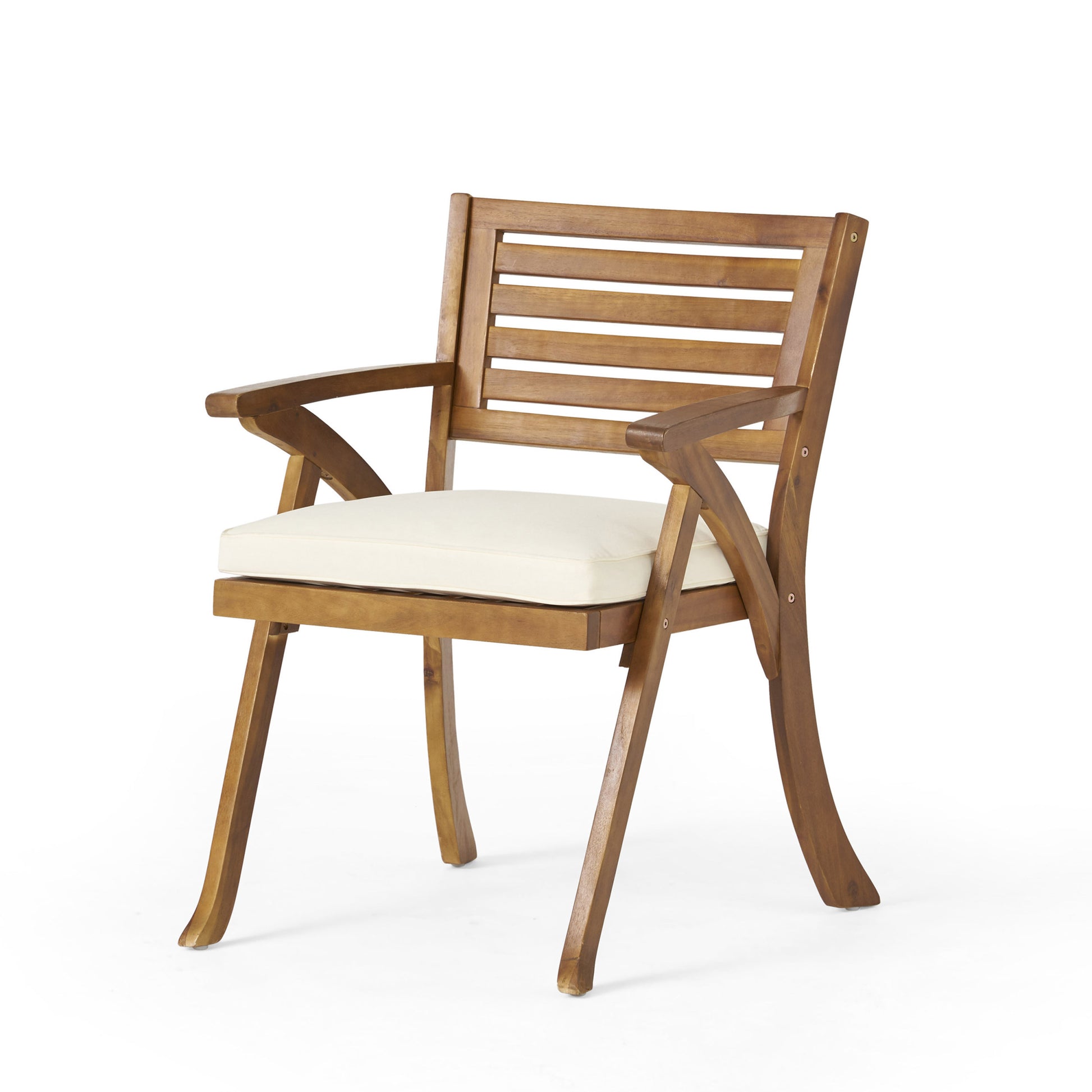 Hermosa 5 Piece Wood Dining Set With Cushions Yes Teak Water Resistant Cushion Acacia Wood