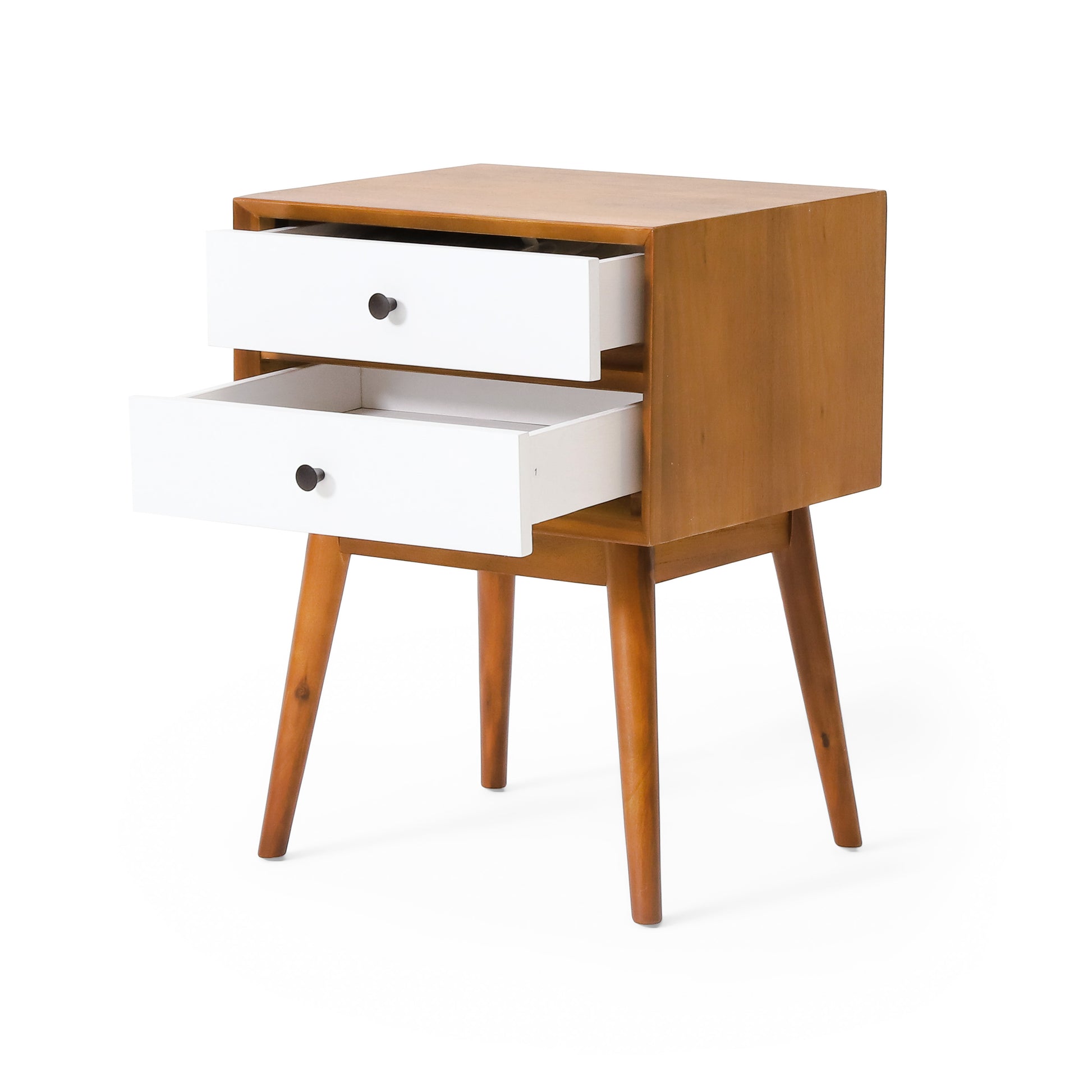 Nightstand Natural Stained Wood