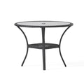 San Pico Table Grey Rattan