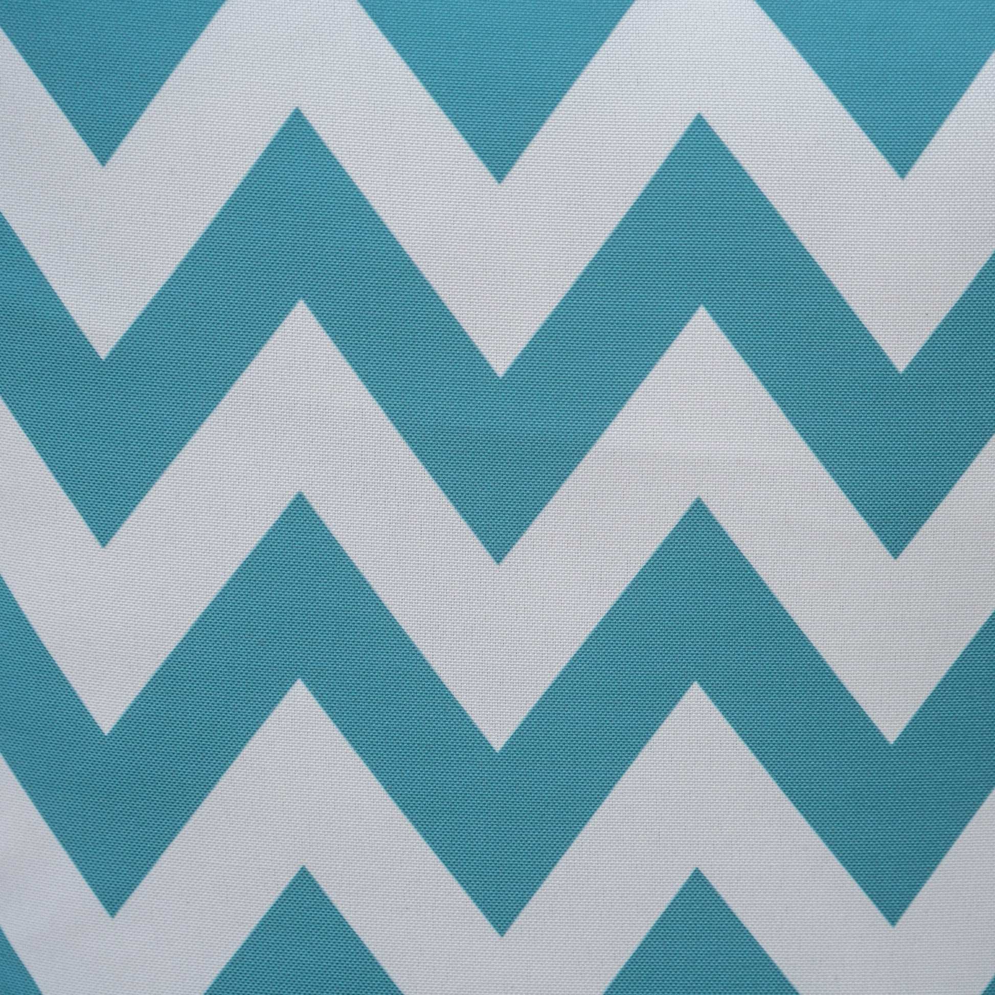 Marisol Chevron Rectangular Pillow Set Of 2 Teal Fabric